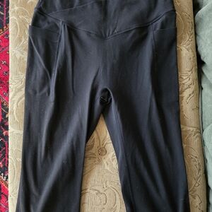 POPFLEX Black High-Waist Leggings
